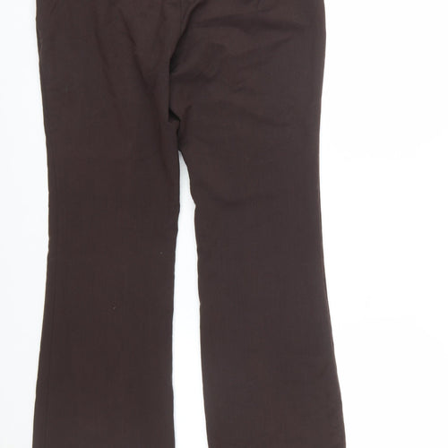 Worthington Women’s Brown Dress Pants Size 10 Straight Leg Modern Fit