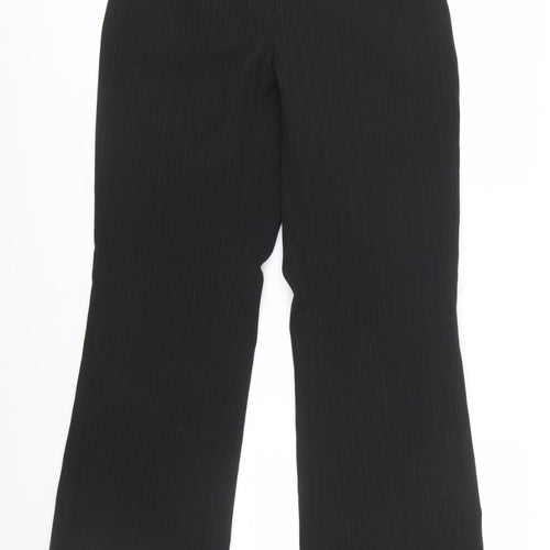 Studio 1940 Women’s Black Pinstripe Petite Dress Trousers Size 10P