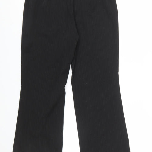 Studio 1940 Women’s Black Pinstripe Petite Dress Trousers Size 10P