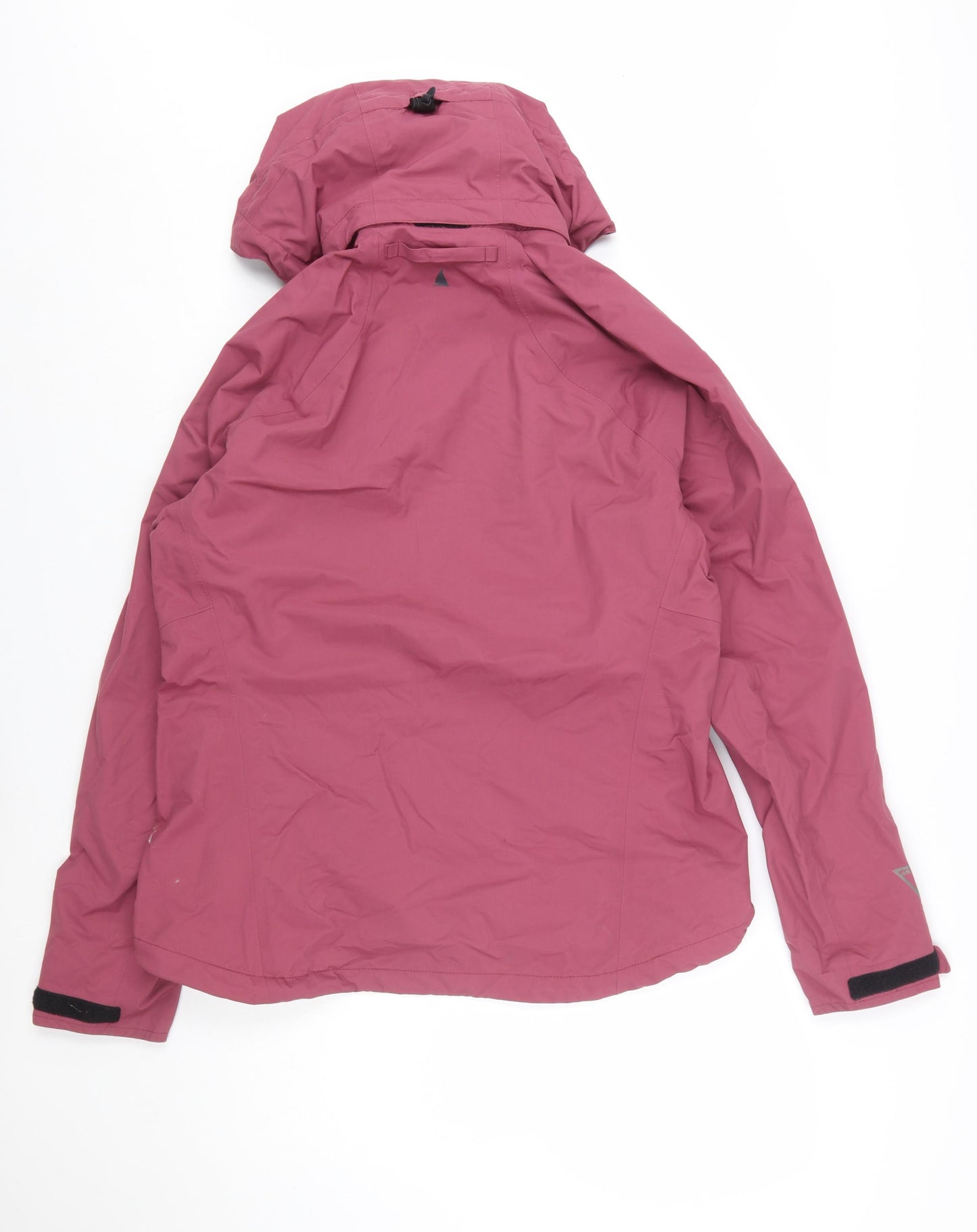 Musto Women's Pink Waterproof Hooded Rain Jacket Size 14