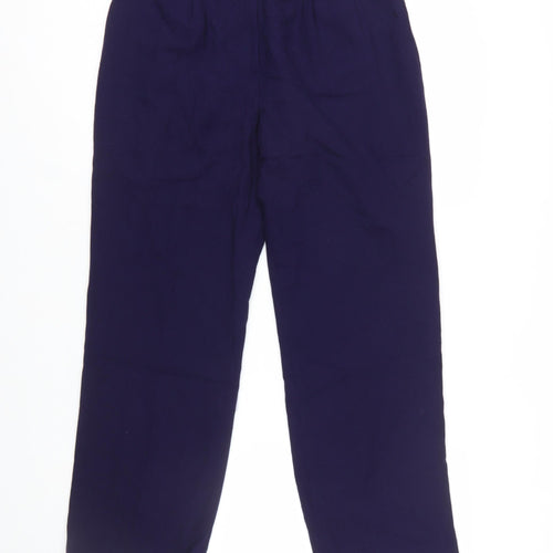 Kasper Women's Blue Petite 6P Pleated Dress Pants