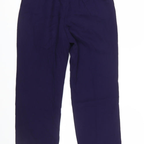 Kasper Women's Blue Petite 6P Pleated Dress Pants