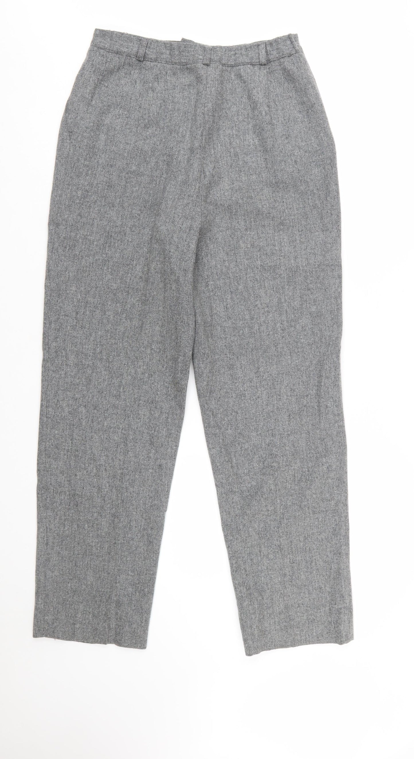 Koret Career Womens Grey Wool Dress Pants Size 14 Lined Workwear