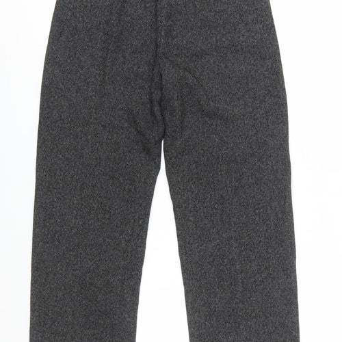 Jessica Women’s Black Size 6 Straight Trousers Polyester Rayon Blend