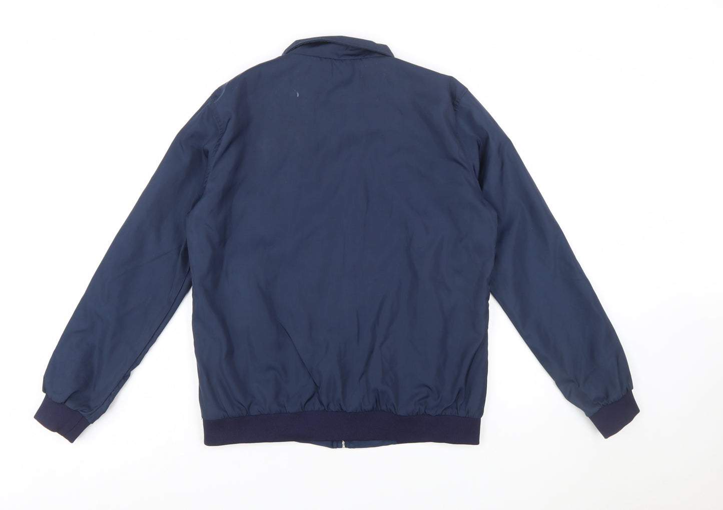 Zeagoo Men's Blue XL Bomber Jacket Wind-Resistant Lined Casual
