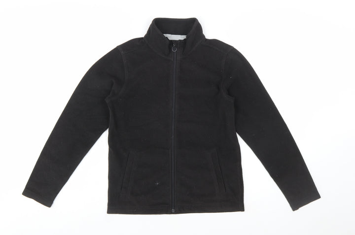 Regatta Professional Boys Black 11-12 Years Fleece Full Zip Jacket