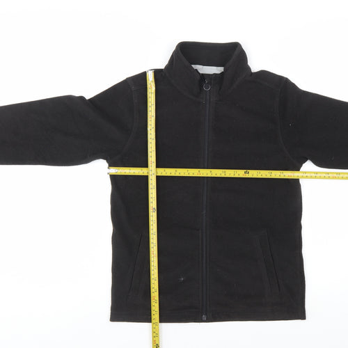 Regatta Professional Boys Black 11-12 Years Fleece Full Zip Jacket