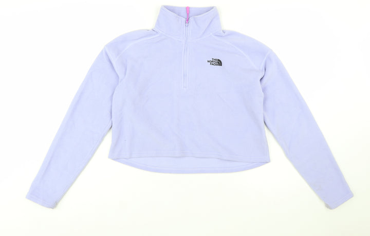 The North Face Womens Lilac Fleece Pullover Sweatshirt Medium
