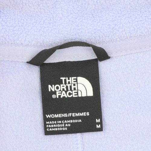 The North Face Womens Lilac Fleece Pullover Sweatshirt Medium