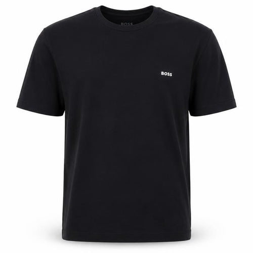 BOSS Men's Black 2XL Crew Neck Cotton T-Shirt