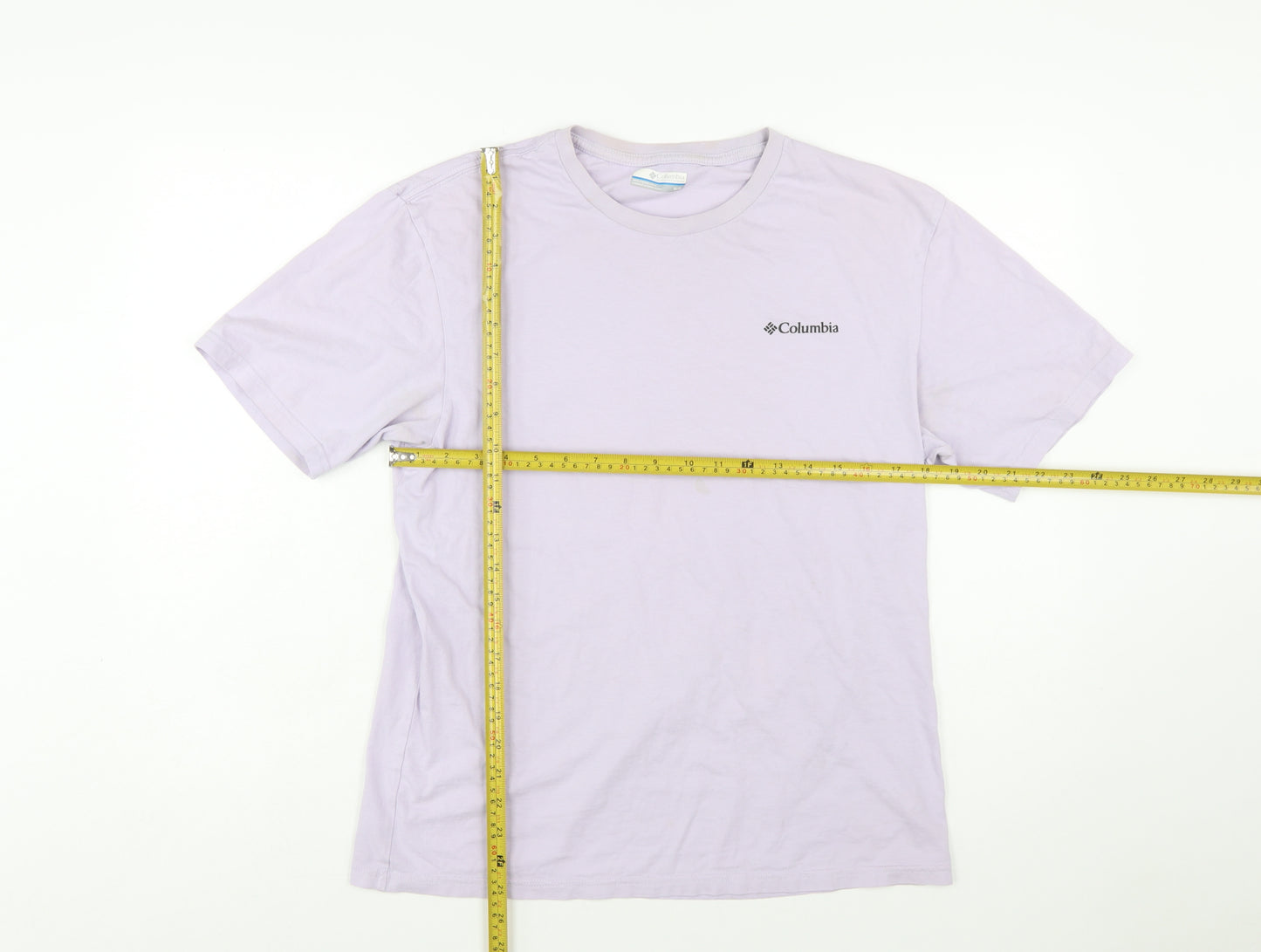 Columbia Men's Purple Graphic Outdoor T-Shirt Size M