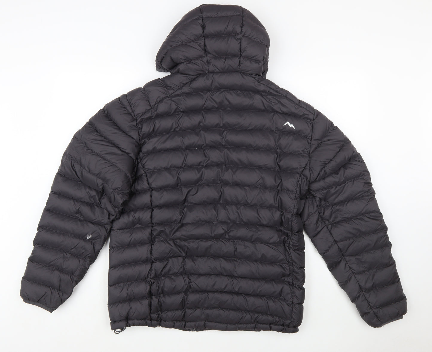 Peter Storm Mens Black L Puffer Jacket Hooded Down Insulated Coat