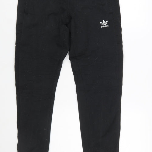 Adidas Men’s Black Jogger Trousers M Regular Fit Polyester