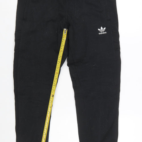 Adidas Men’s Black Jogger Trousers M Regular Fit Polyester