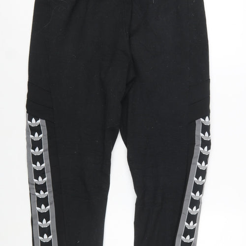 Adidas Men’s Black Jogger Trousers M Regular Fit Polyester