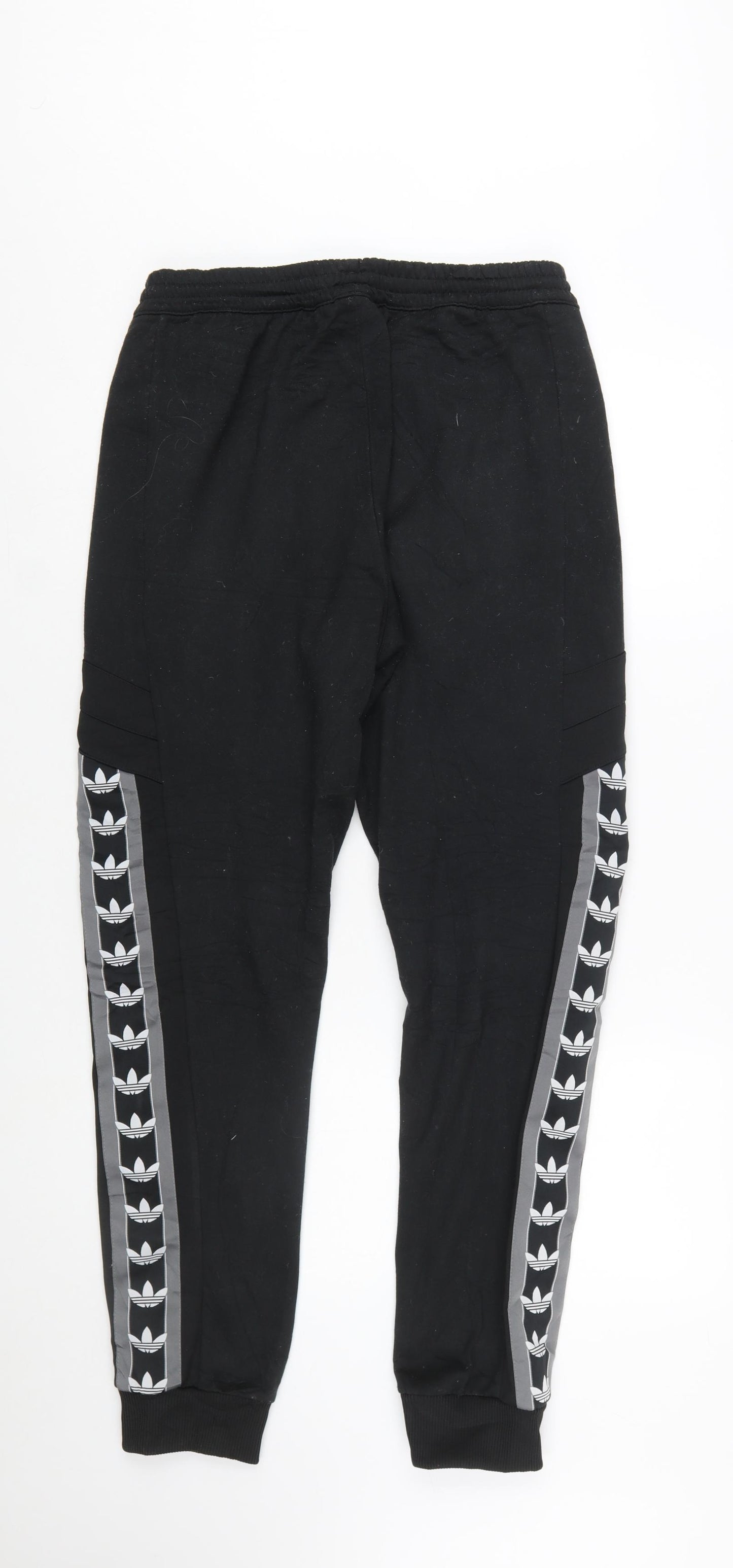 Adidas Men’s Black Jogger Trousers M Regular Fit Polyester
