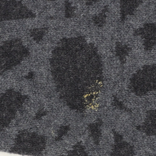 Marimekko x Uniqlo Womens Grey Wool Flower Knit Jumper Size M
