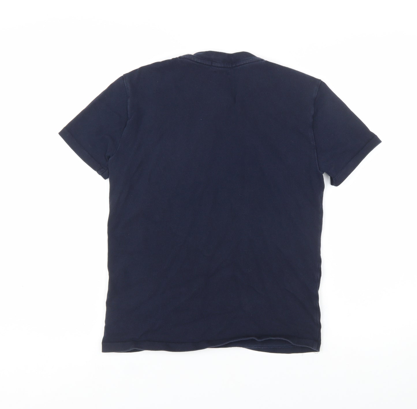 Polo Ralph Lauren Men's Navy Blue Cotton Crew Neck Slim Fit T-Shirt Size S