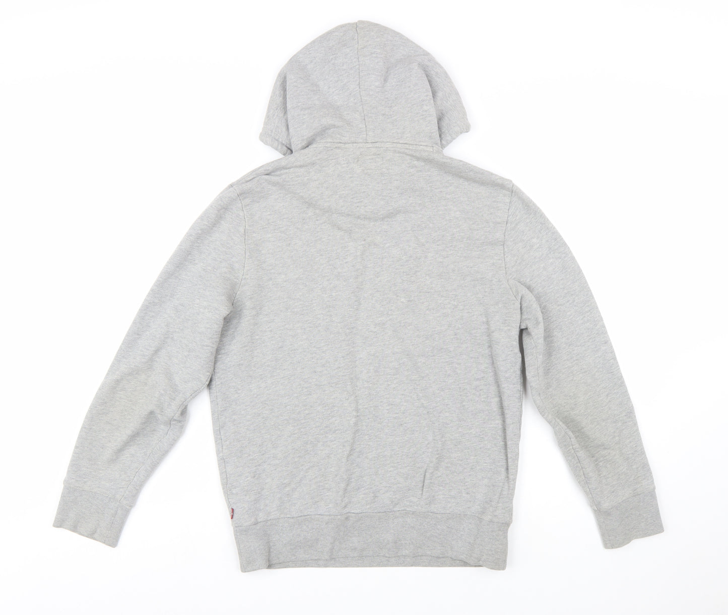 Levi's Men's Grey Logo Pullover Hoodie Size S Regular Fit