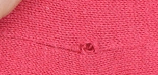 Tommy Hilfiger Men's Red Cotton Cashmere V-Neck Jumper XL