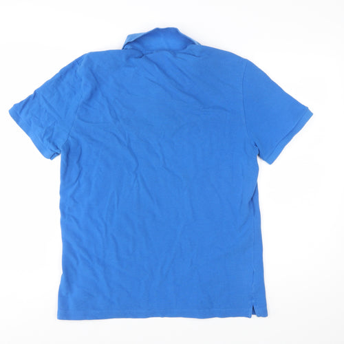 Lacoste Men's Blue Slim Fit Cotton Polo Shirt Size XL