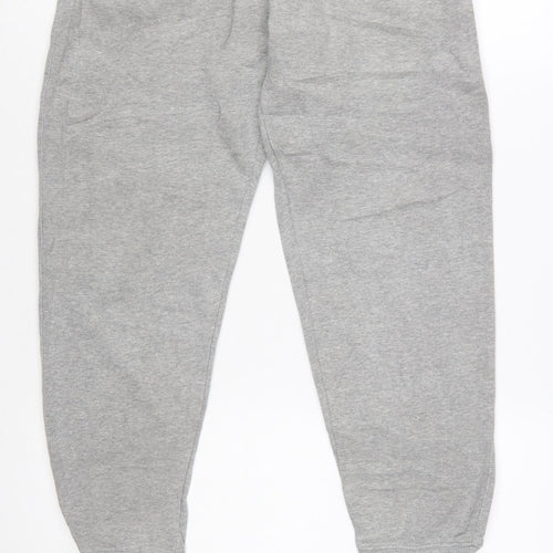 Nike Men's Grey Jogger Sweatpants Small Regular Fit Fleece
