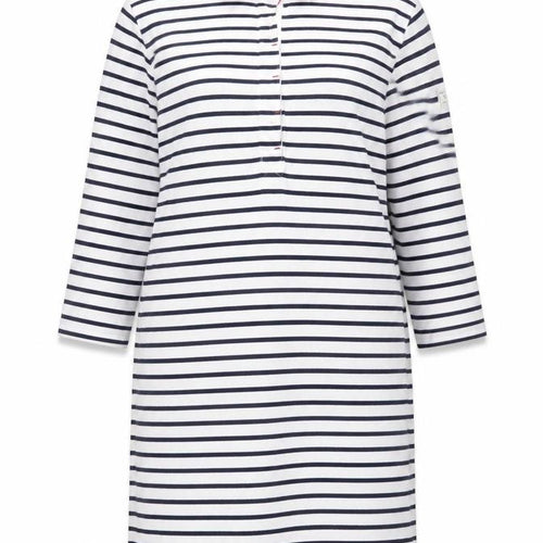 Joules Women’s Multicoloured Size 16 Striped Collared Shirt Dress
