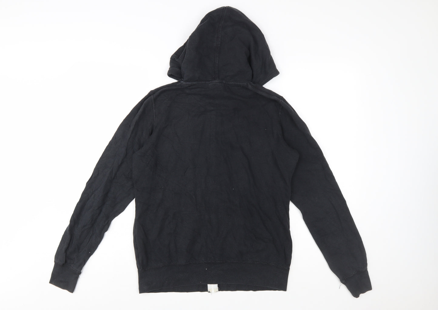 Nike Men's Black Full Zip Hoodie M Regular Fit Fleece Sportswear