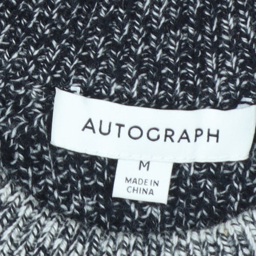 Marks and Spencer Women's Grey Knit Sleeveless Vest Jumper M