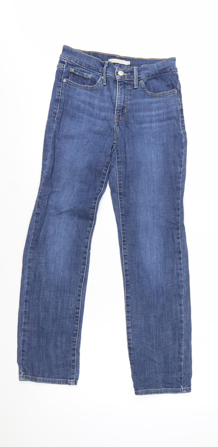 Levi’s Women Blue 314 Shaping Straight Stretch Jeans Size 26
