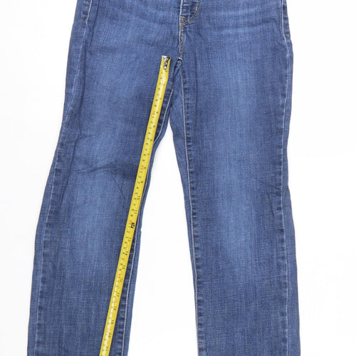 Levi’s Women Blue 314 Shaping Straight Stretch Jeans Size 26