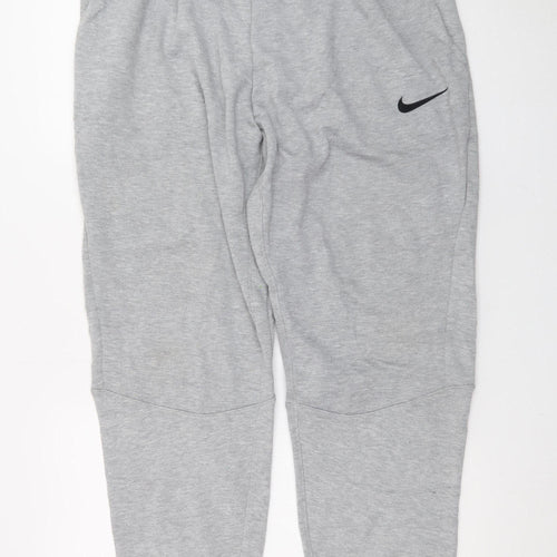Nike Men's Grey XL Dri-FIT Jogger Trousers
