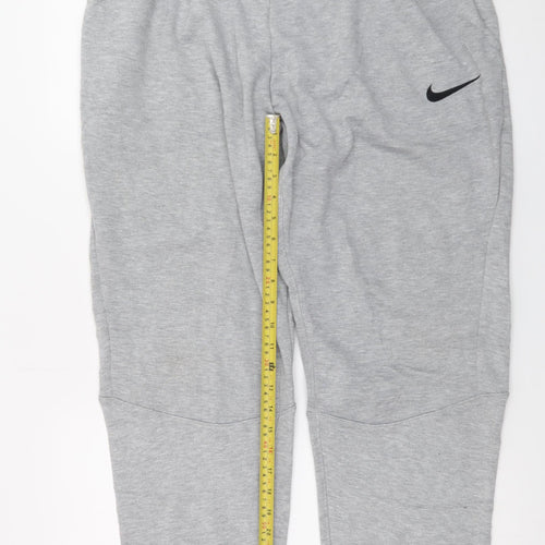 Nike Men's Grey XL Dri-FIT Jogger Trousers
