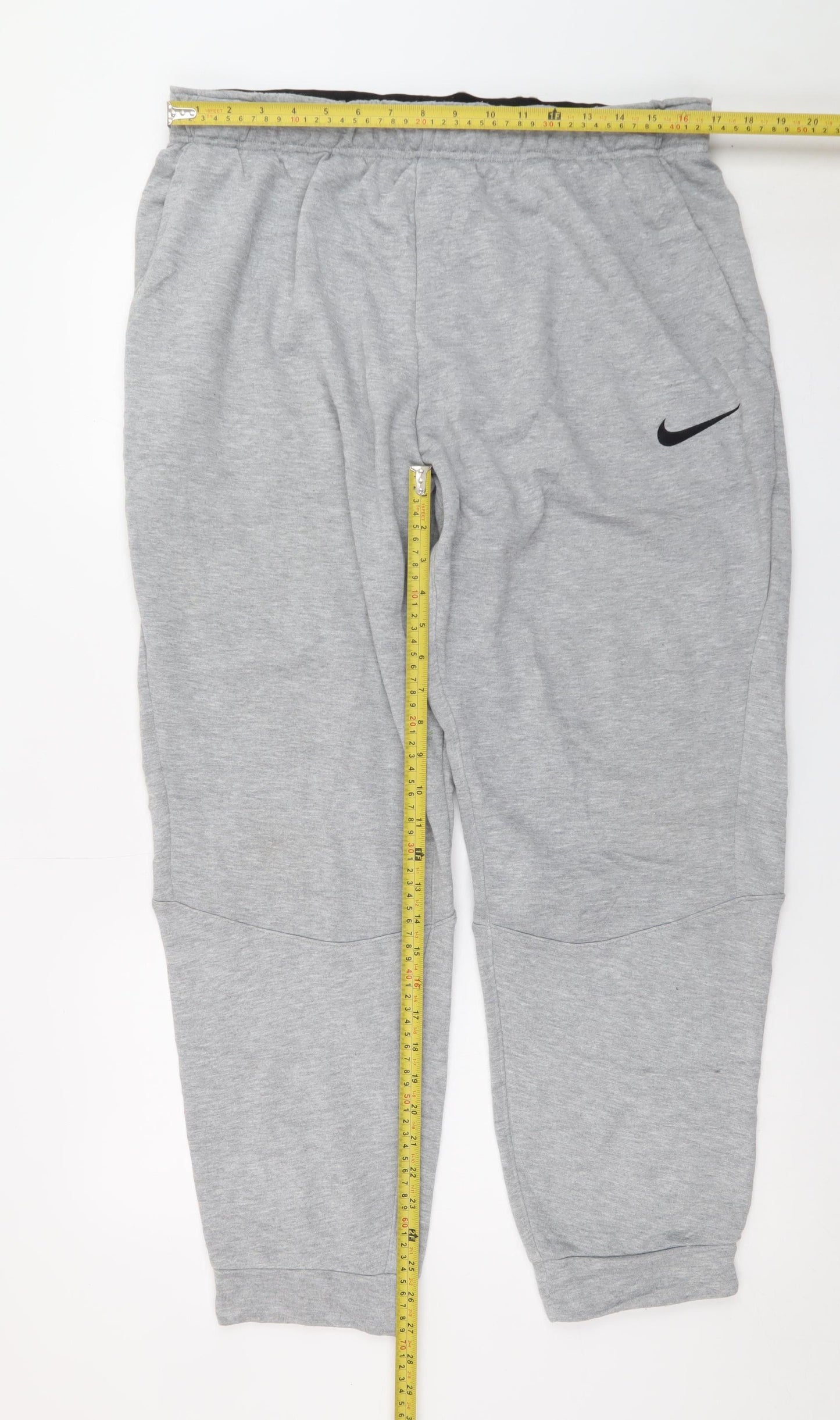 Nike Men's Grey XL Dri-FIT Jogger Trousers