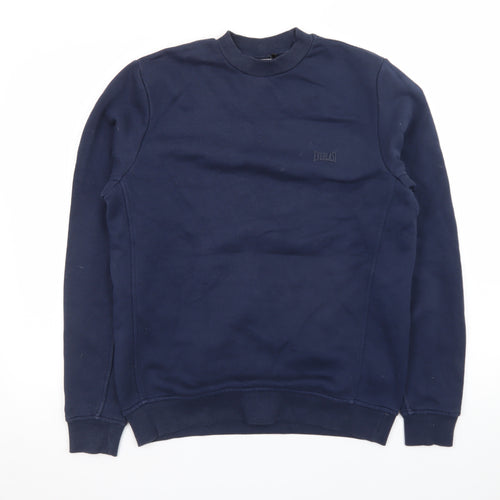 Everlast Men's Blue Pullover Sweatshirt XS Crew Neck Fleece Sportswear