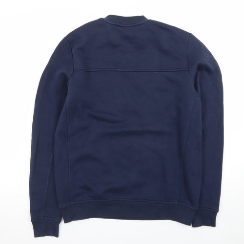 Everlast Men's Blue Pullover Sweatshirt XS Crew Neck Fleece Sportswear