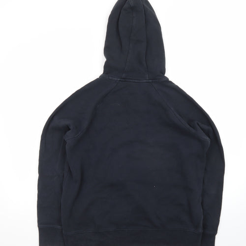 Under Armour Men’s Black Pullover Hoodie Small Graphic Logo Fleece
