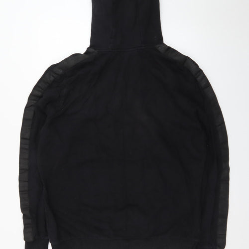 Everlast Mens Black Pullover Hoodie Medium Sports Fleece