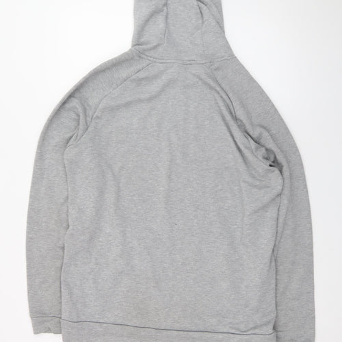 Nike Men's Grey Dri-Fit Pullover Hoodie Size L Sportswear
