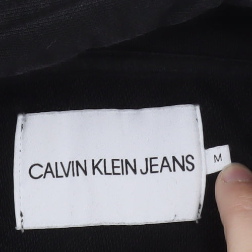 Calvin Klein Jeans Women's Black Pullover Hoodie Size M