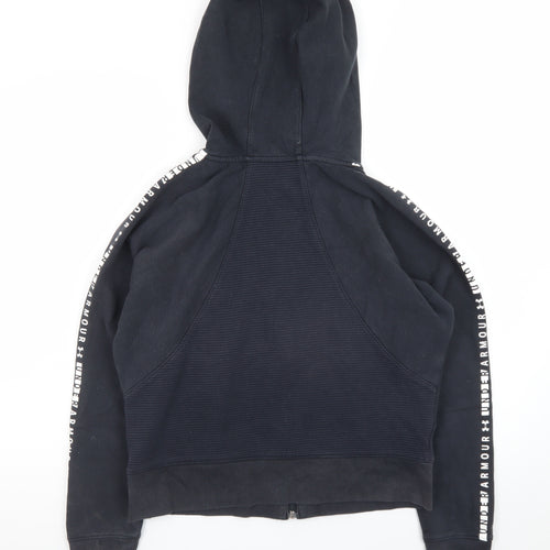 Under Armour Women's Black Medium Full Zip Hoodie Threadborne
