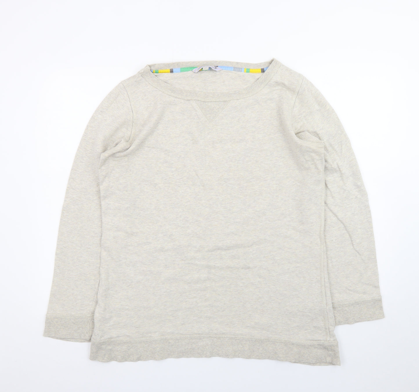 Rule The Water Women’s Beige Cotton Pullover Jumper Size 16