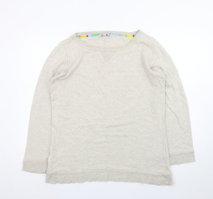 Rule The Water Women’s Beige Cotton Pullover Jumper Size 16