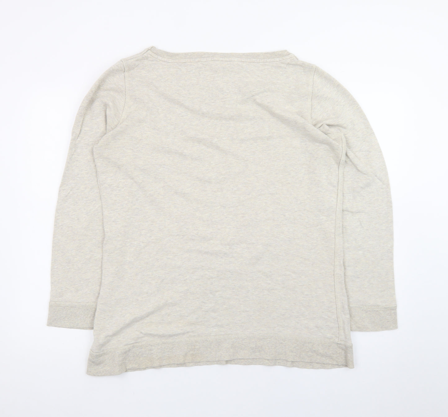 Rule The Water Women’s Beige Cotton Pullover Jumper Size 16