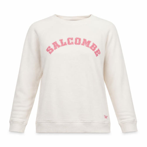 Crew Clothing Company Women Beige Salcombe Pullover Sweatshirt Size 10