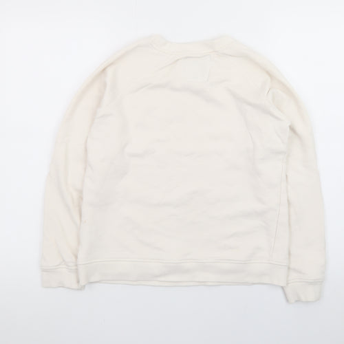 Crew Clothing Company Women Beige Salcombe Pullover Sweatshirt Size 10