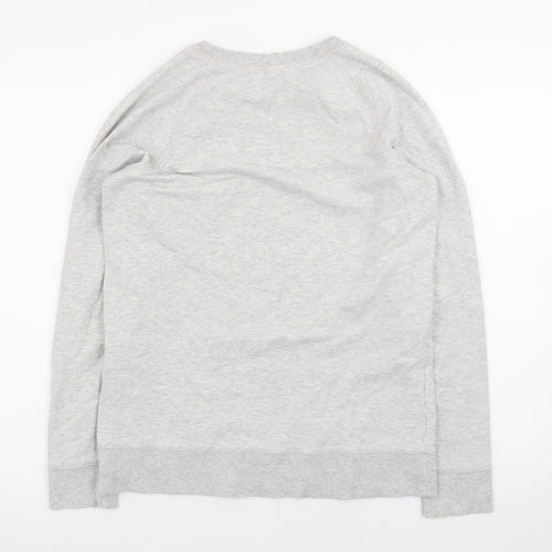 Decathlon Womens Grey Long Sleeve Pullover Sweatshirt L