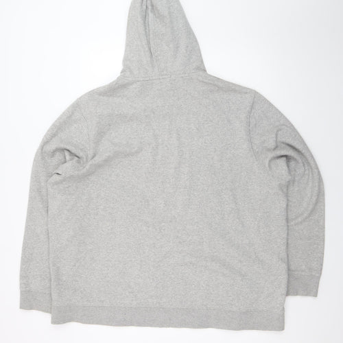 George Mens Grey Pullover Hoodie XX Large California Surf Graphic