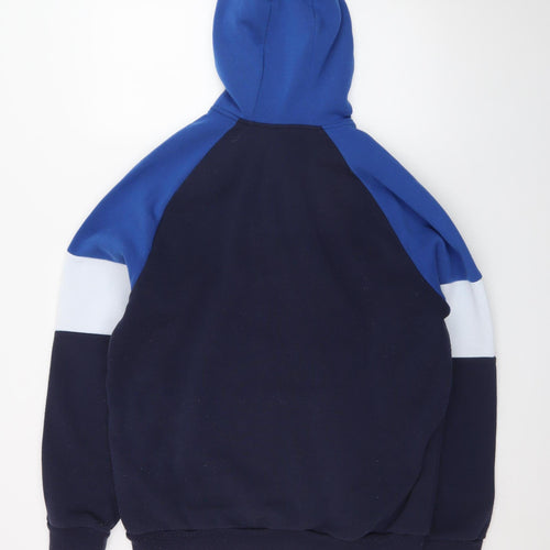 Slazenger Men's Blue XL 1/2 Zip Fleece Hoodie Sweatshirt