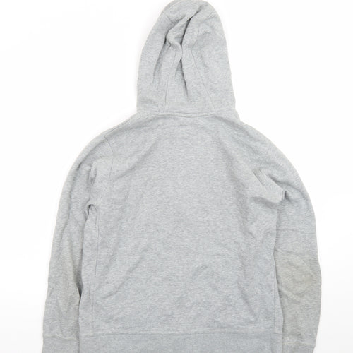 Nike Teens Grey Full Zip Hoodie XL Regular Fit